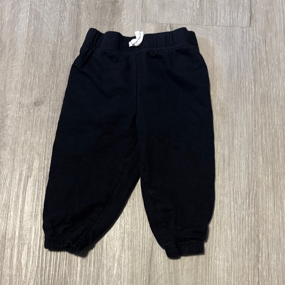 Carters Kids Black Jogger Pants